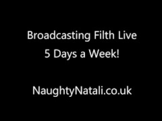 Live Show Trailer. Deep throat, spit, squirt. - NaughtyNatali.co.uk Promo